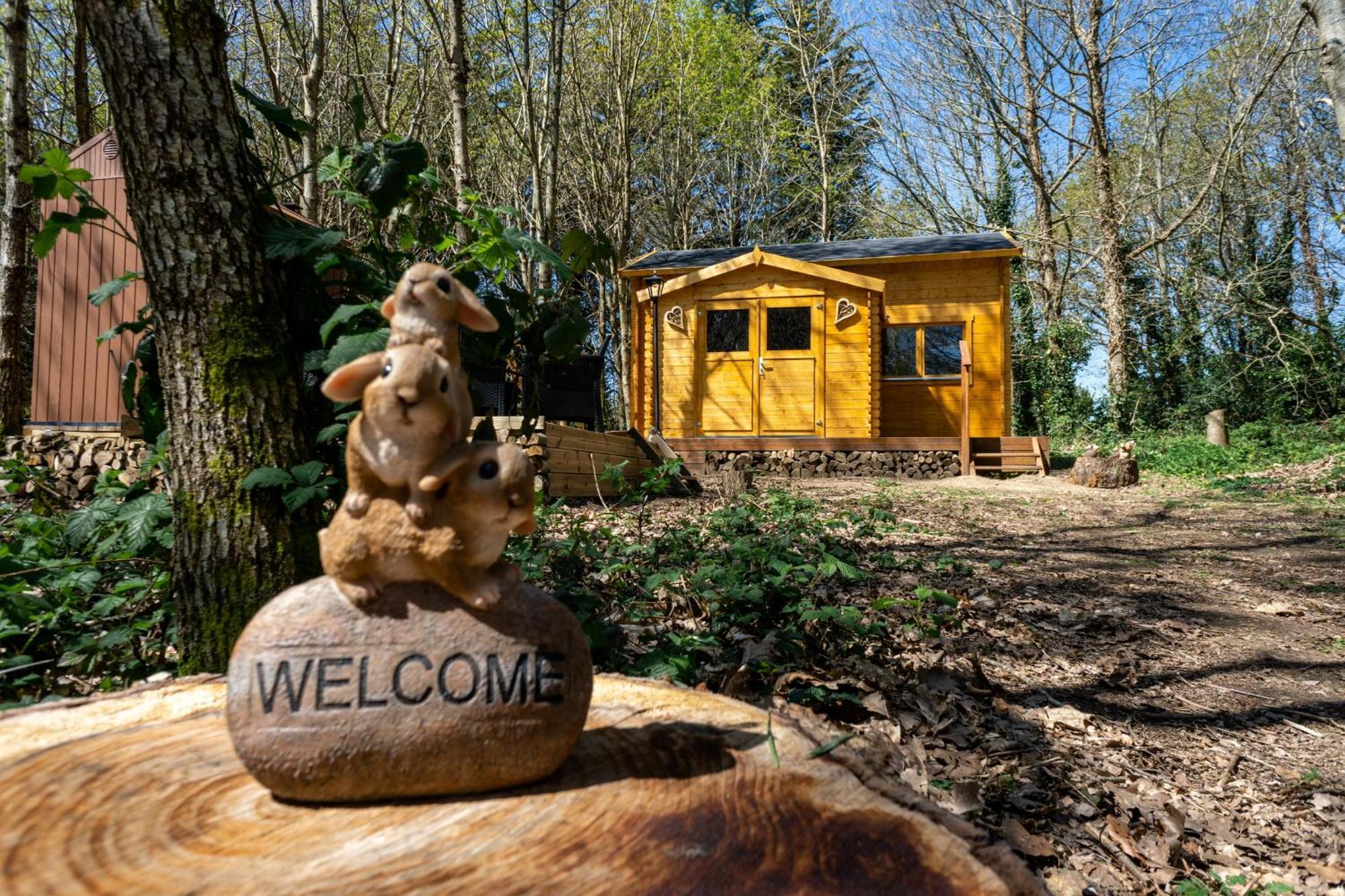 Saint-Évarzec Cabane Insolite Avec Escape Game מראה חיצוני תמונה